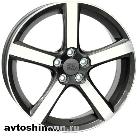 WSP Italy W1257 Nord 7,5x18 3x112 63,3 ET52,5 Anthracite Polished