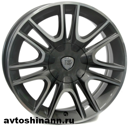 WSP Italy W317 Riga 6,5x16 4x98 58,1 ET40 Anthracite Polished