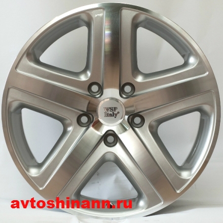 WSP Italy W440 Albanella 8x18 5x120 65,1 ET45 Silver Polished