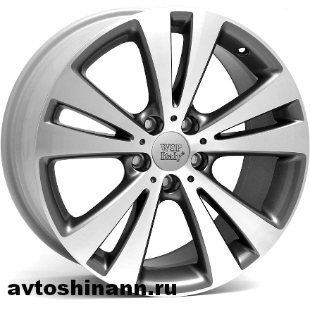 WSP Italy W445 Hamamet 7x15 5x112 57,1 ET35 Anthracite Polished