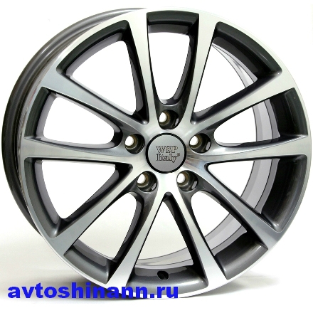 WSP Italy W454 Riace 6,5x16 5x112 57,1 ET47 Anthracite Polished