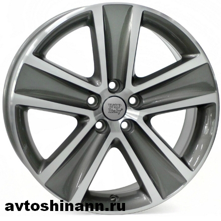 WSP Italy W463 Cross 7x16 5x100 57,1 ET46 Anthracite Polished