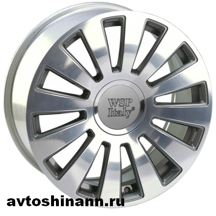 WSP Italy W535 Ramses 7,5x17 5x112 57,1 ET35 Anthracite Polished